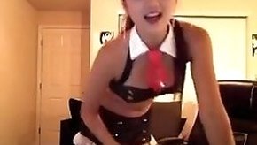 Crazy Webcam clip with Asian, Masturbation scenes
