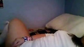 Chubby teen gets naked.part1
