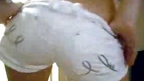 Hot pants chick booty dances