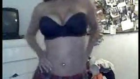 Busty webcam girl tease