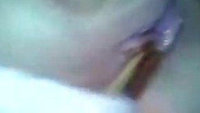 Girl Masturbates with Vibrator