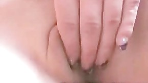 Sexy Beauty fingers her perfect pink pussy!