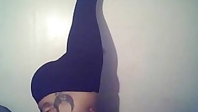 Leg work out. How would u like 2 FUCK me? Comment, like, add, want more.