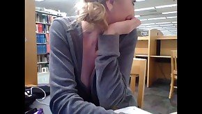 Hottest Library Masturbator You'll See Today