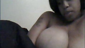 bbw with big boobs play with her pussy