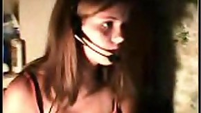 Nice teen girl flashing her tits on webcam