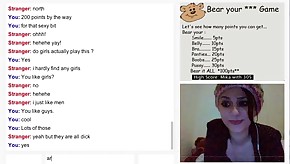 Omegle Games Part 2 - Hot Brunette- by anonymous