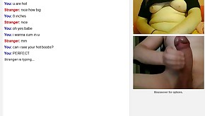 Hot BBW girl cum for me on Omegle