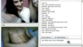 two hot girls on chatroulette