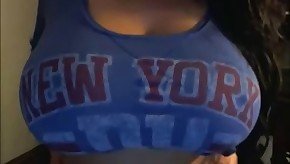 Big BOOBED Girl Squirts On Cam
