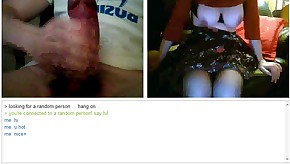Redhead Lady with big Boobs on Chatroulette