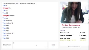 Brunette Teen Flashes on Omegle