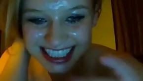webcam teen sex with great facial