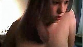 Pretty teen chick on webcam