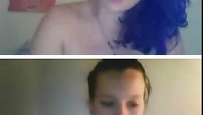 Sexy Helen plays the omegle game well