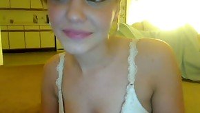 Stunning young teen on webcam