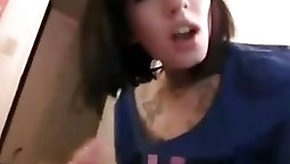 Girl makes him cum for the cam