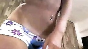 Sizzling busty blonde girl enjoying her vagina on camera