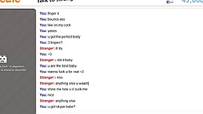 Omegle #11 - Blonde Beauty Does Everything For My Cock