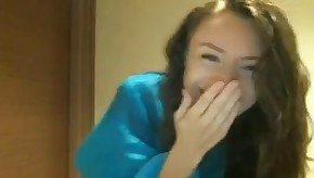 Busted! cam model gets caught during show