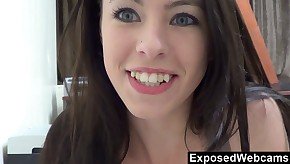 Teen Webcam Show at the Office