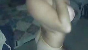 19 years, real big tits, in selfmade movie